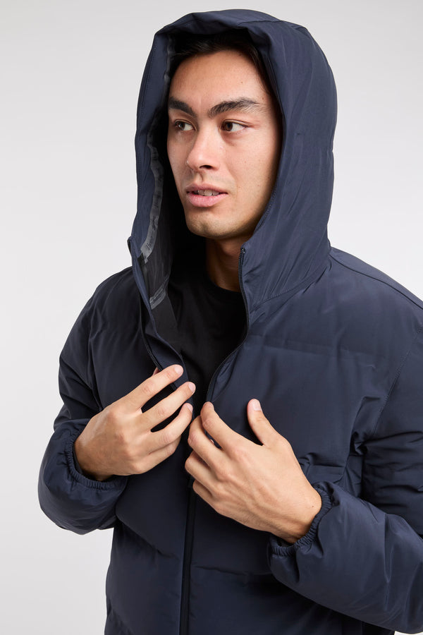 Herno Gesteppte Daunenjacke Polyamid Blau - 7