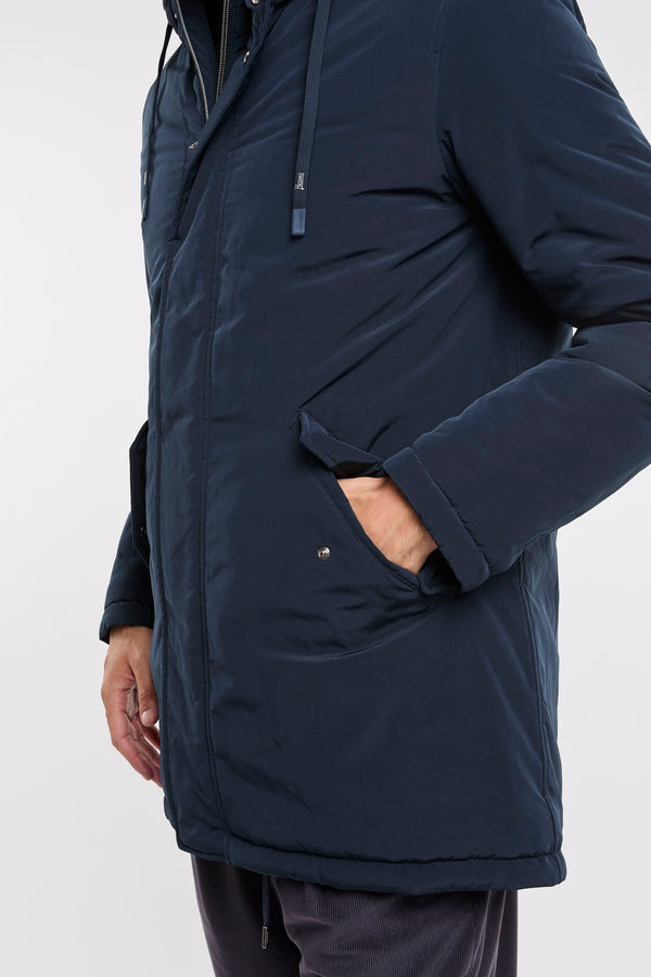 Herno Jacke Technisches Gewebe Blau - 7