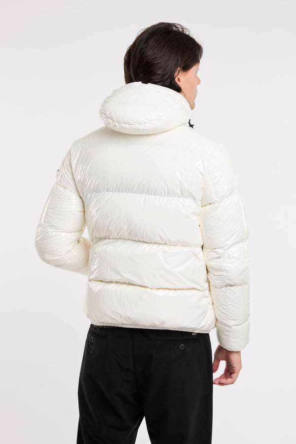 Herno White Polyamide Bomber Jacket - 3