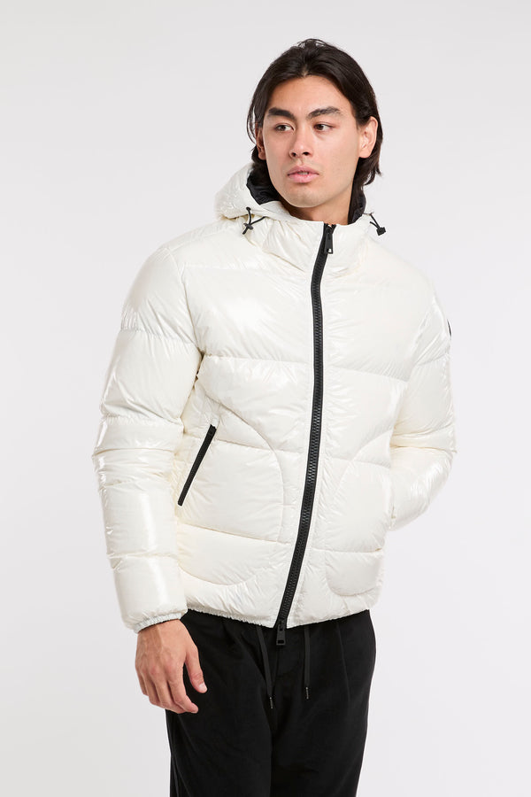 Herno White Polyamide Bomber Jacket - 5