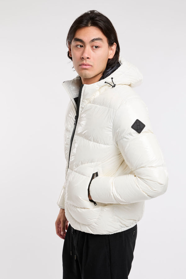 Herno White Polyamide Bomber Jacket - 1