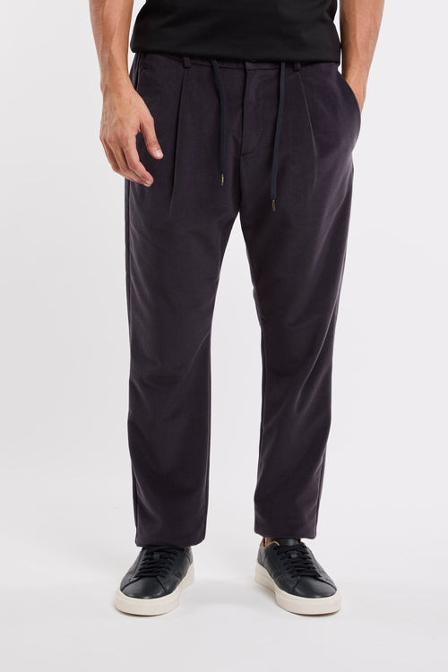 Herno Blue Corduroy Trousers