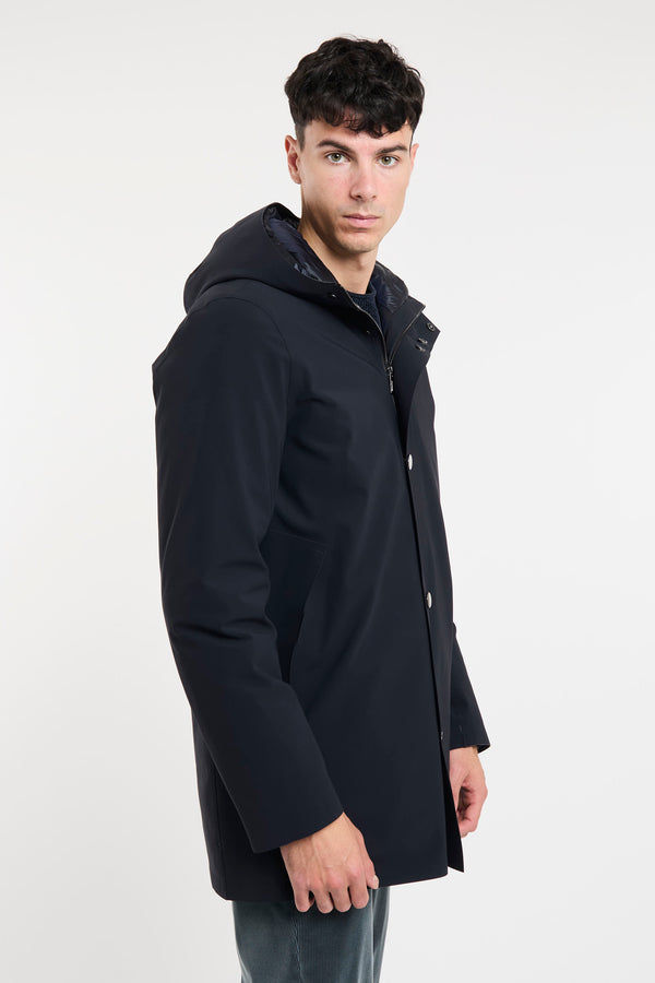 Daunenjacken Down Under Floating Parka Blaues Gewebe RRD - 5