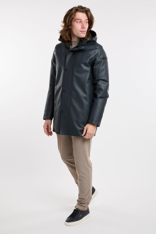 Rubber Double Parka Jkt in Grau von RRD-2