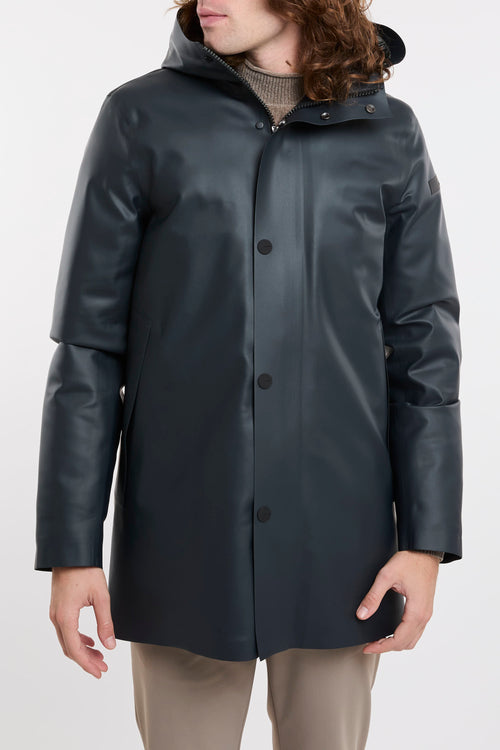 Rubber Double Parka Jkt in Grau von RRD