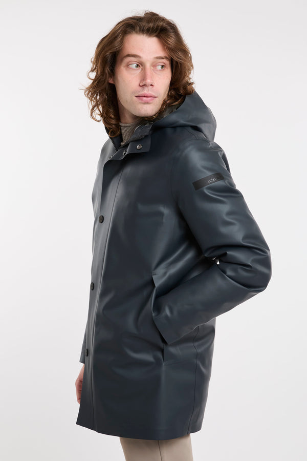 Rubber Double Parka Jkt in Grau von RRD - 3