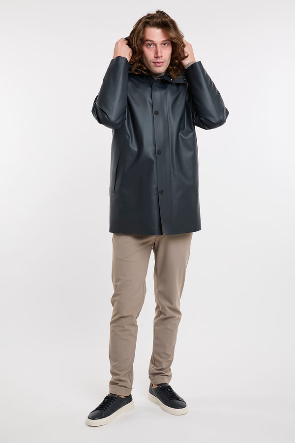 Rubber Double Parka Jkt in Grau von RRD - 7