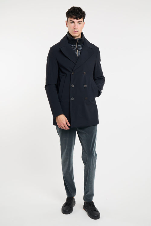 RRD Blue Fabric Thermo Peacoat