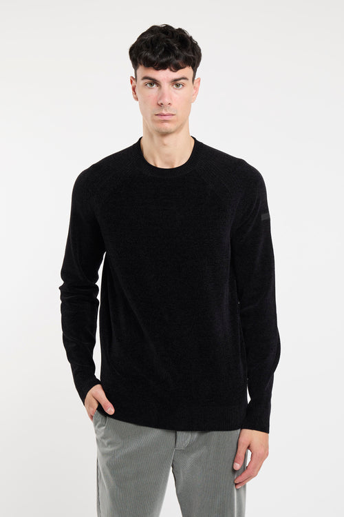 Round Knit Velvet Schwarz RRD T-Shirts