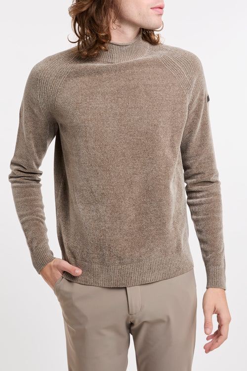 RRD Velvet Volcano Knit Sweater Grey-2