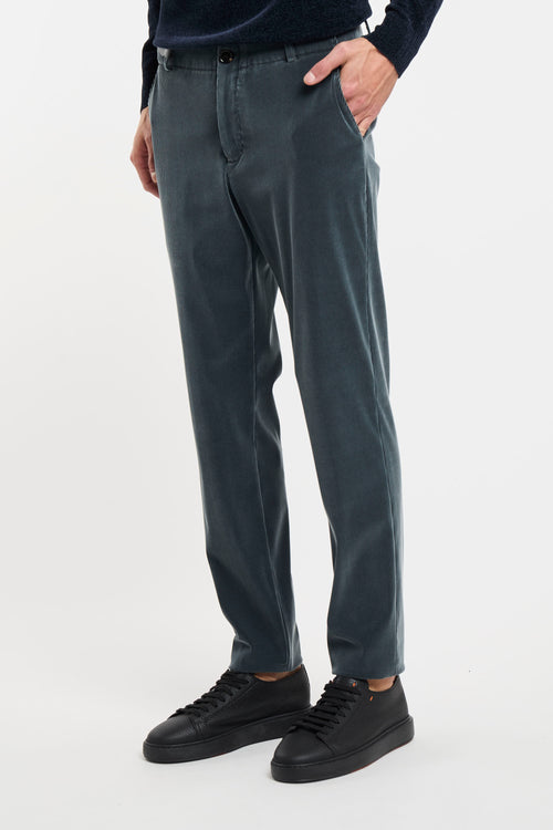 Techno Velvet 1000 Grey Velvet Pants RRD-2