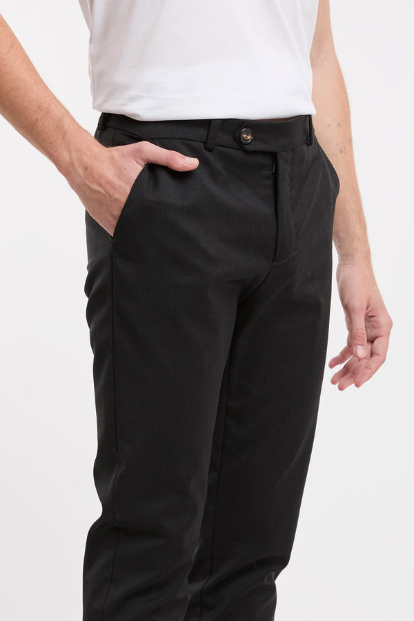 Grey Cotton Terzilio Pants by RRD - 4