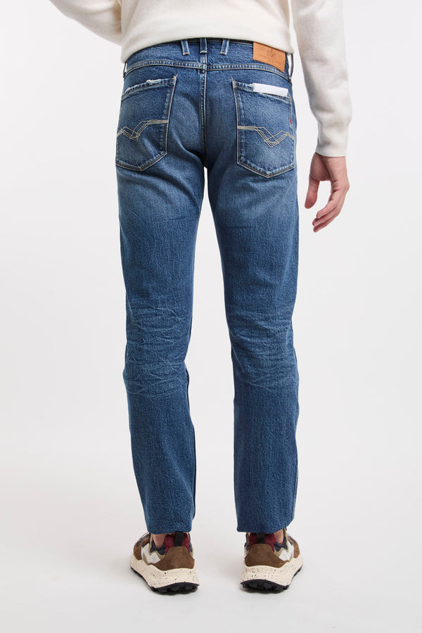 Blaue Replay Denim Jeans - 5