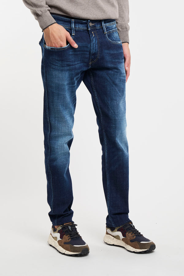 Blue Denim Replay Jeans - 3