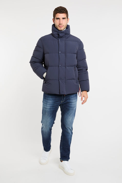 Chamonix Jacke in blauem Stoff von After Label-2