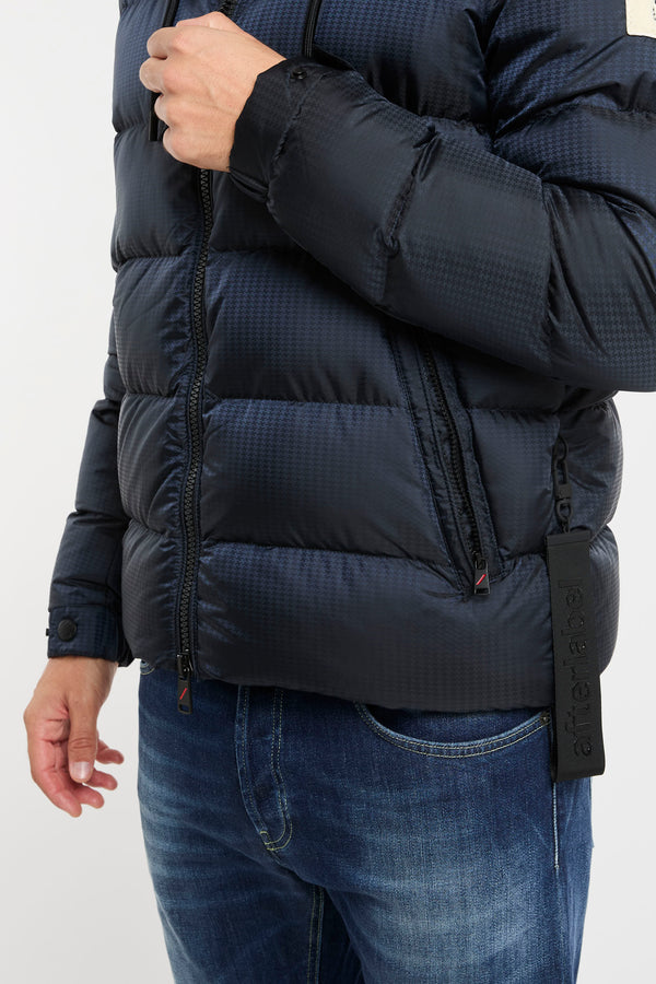 Blaue Verbier-Jacke aus Stoff von After Label - 4