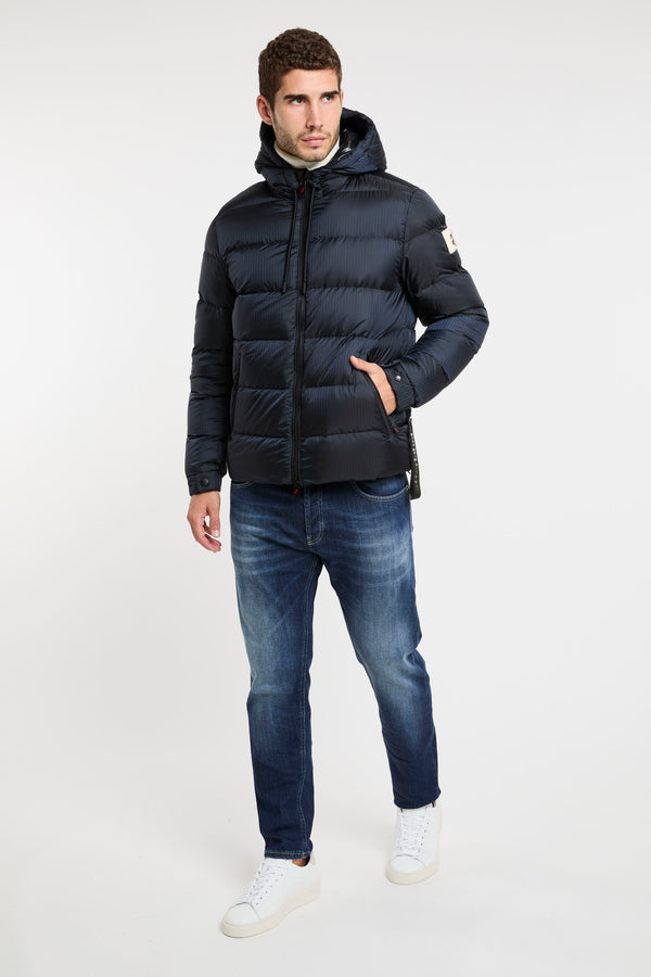 Blaue Verbier-Jacke aus Stoff von After Label - 6