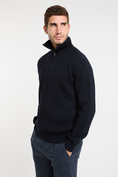 Blauer Pullover von Filippo De Laurentiis-2