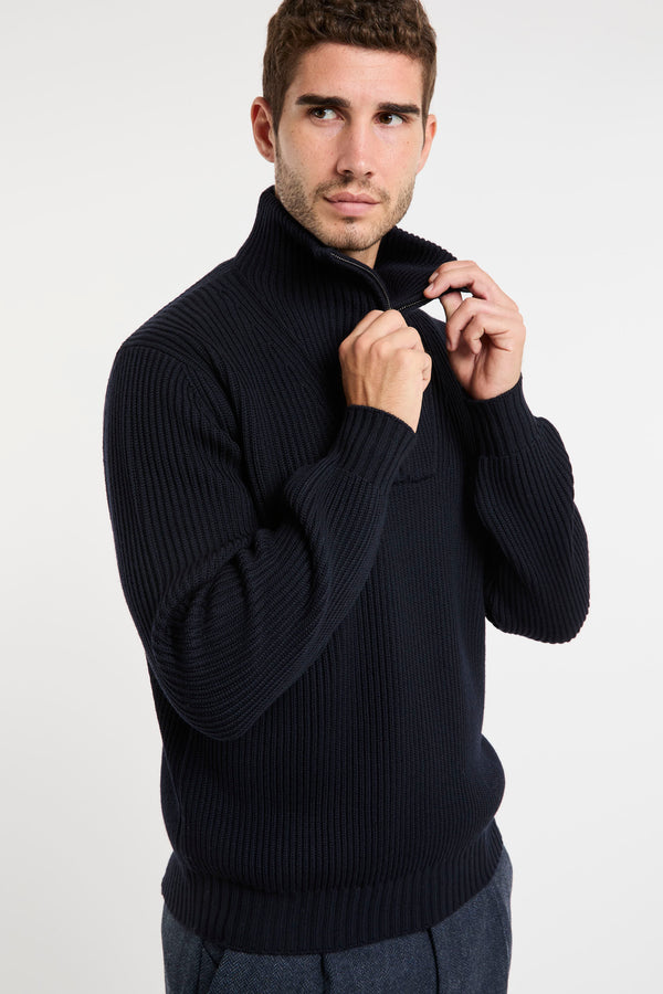 Filippo De Laurentiis Blue Sweater - 3