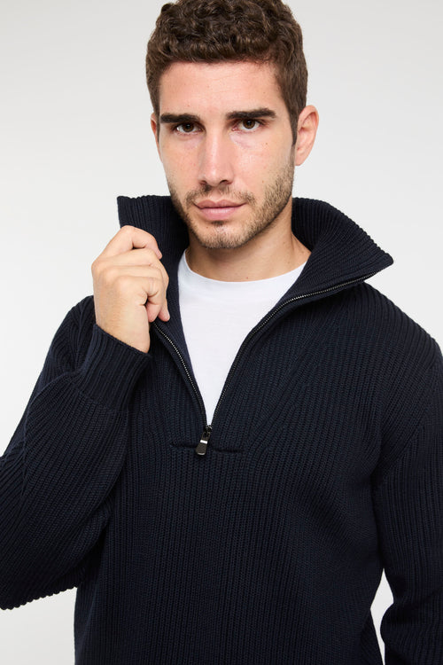 Blauer Pullover von Filippo De Laurentiis