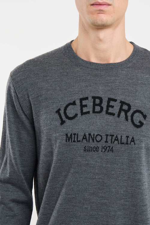 Iceberg Sweaters Knitwear Grey Iceberg