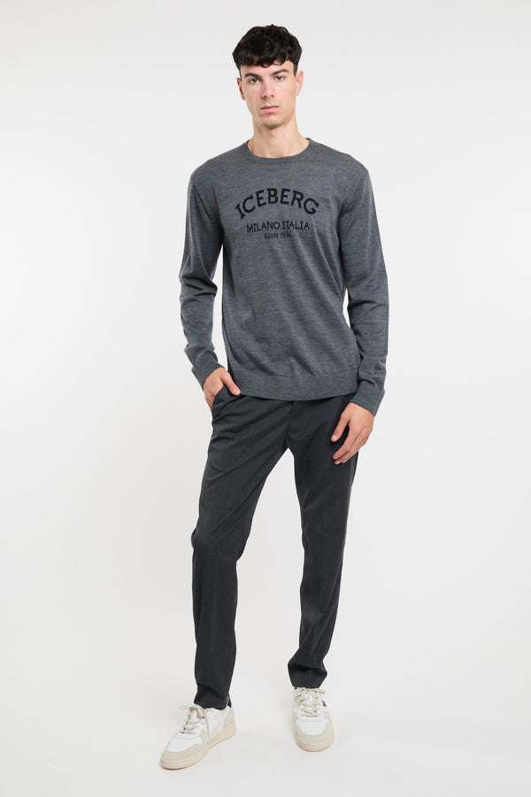 Iceberg Sweaters Knitwear Grey Iceberg - 3