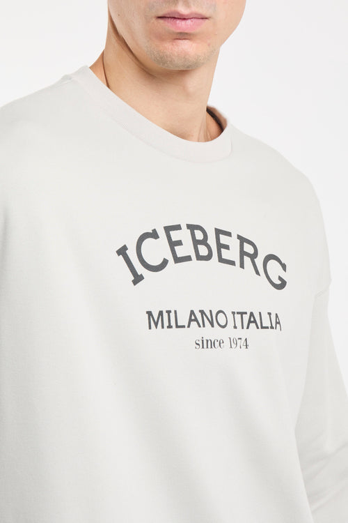 Iceberg Cotton White Sweatshirt | Edwardtrani.it-2