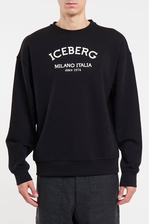 Iceberg Sweatshirt Black - 3