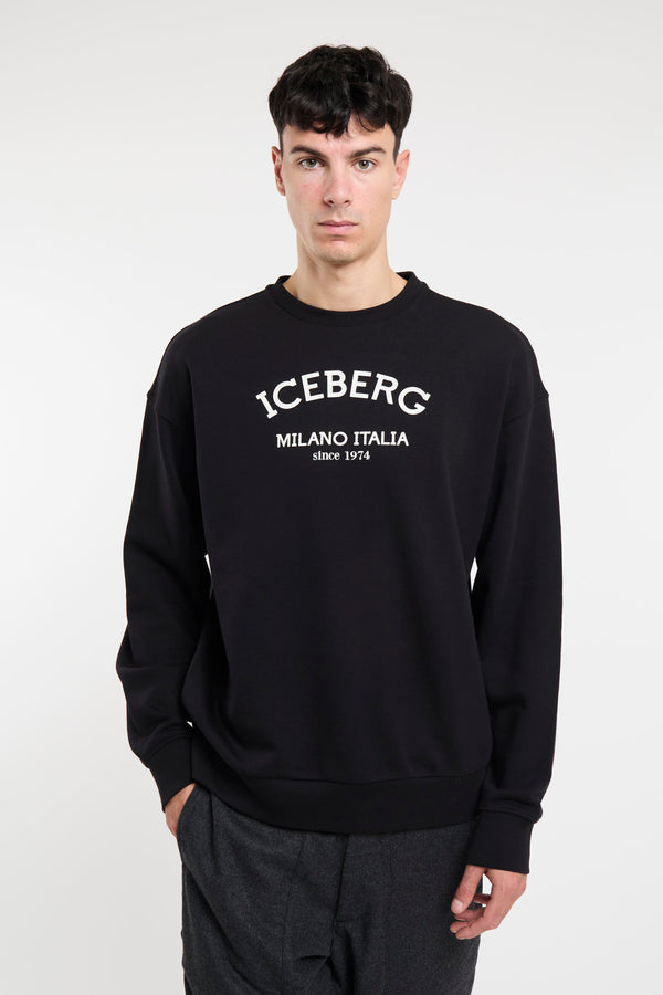 Iceberg Sweatshirt Black - 4