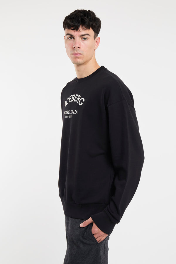 Iceberg Sweatshirt Black - 5