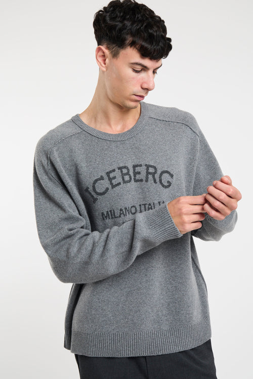 Iceberg Knitwear Grey-2