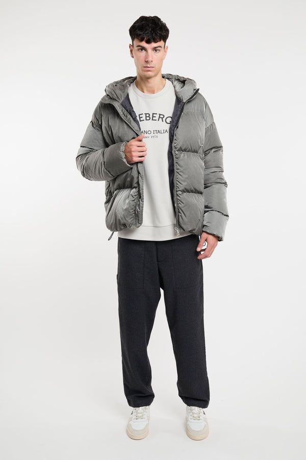 Iceberg Jacke Grauer Stoff Iceberg - 1