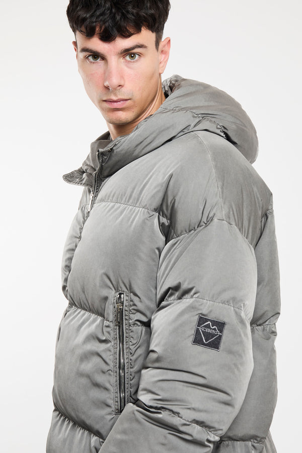 Iceberg Jacke Grauer Stoff Iceberg - 7