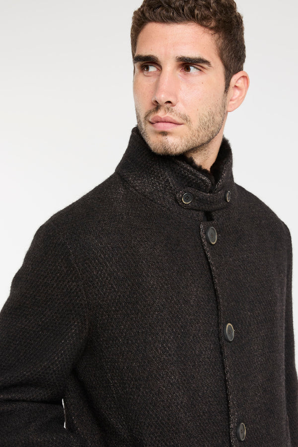 Cappotto in misto lana - 5