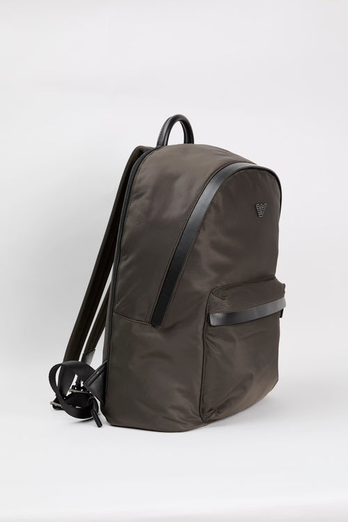 Emporio Armani Rucksack 7404 Nylon/Polyamid Militärgrün-2