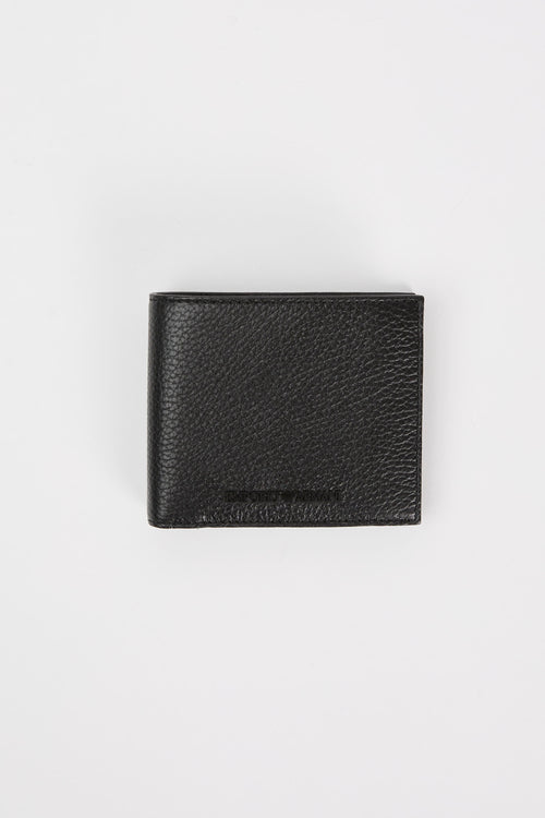 Emporio Armani Bovine Leather Wallet Black