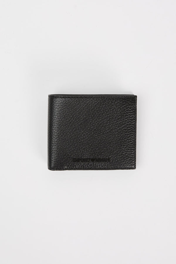 Emporio Armani Bovine Leather Wallet Black - 1