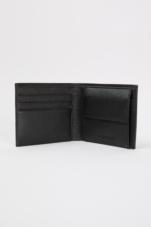 Emporio Armani Bovine Leather Wallet Black-2