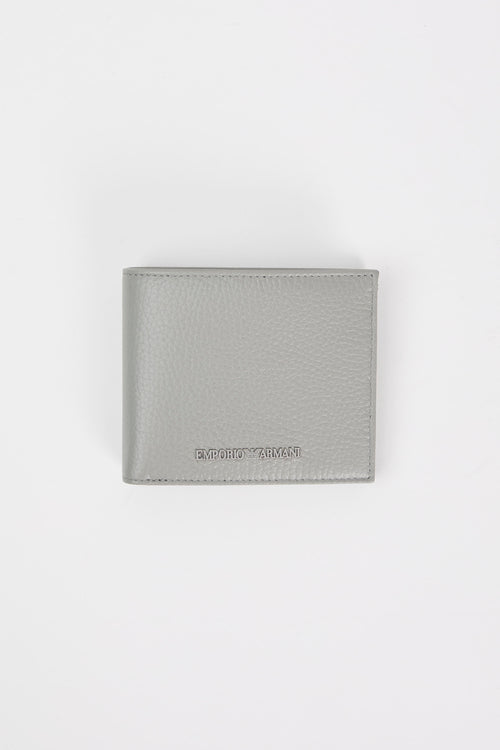 Emporio Armani Bovine Leather Wallet Grey