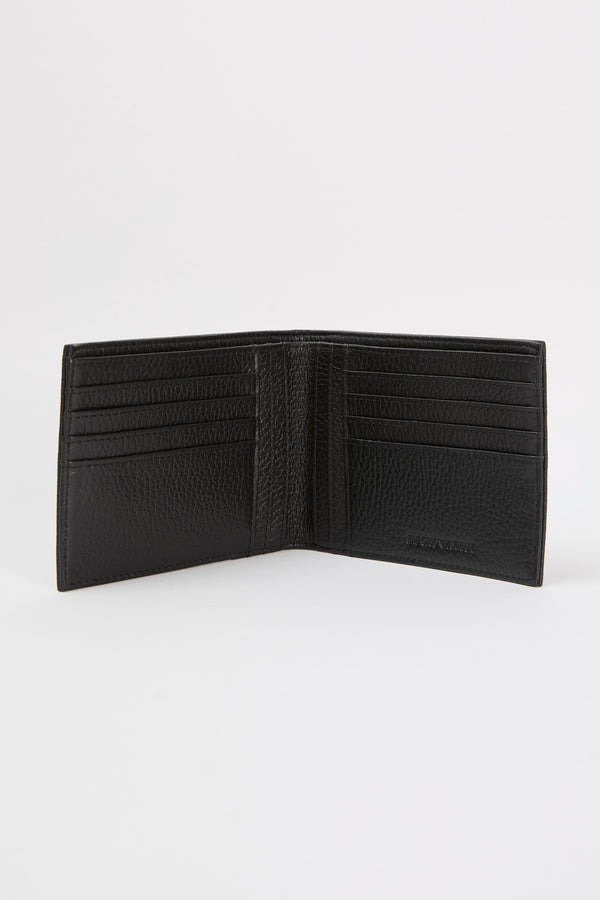 Emporio Armani Wallet 7407 Bovine Leather Black - 2