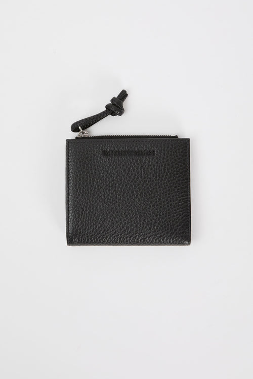 Emporio Armani Leather Card Holder Black