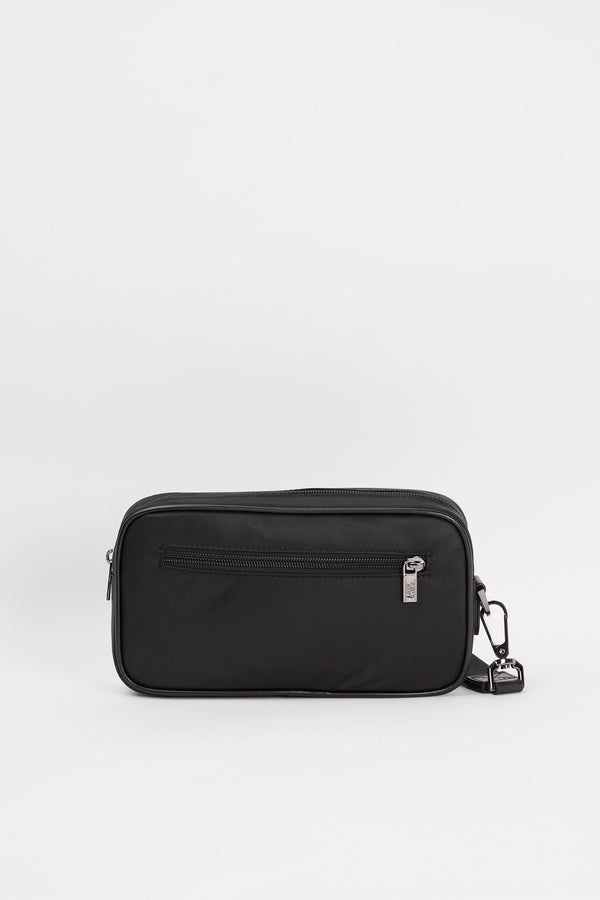 Emporio Armani Beauty Case Nylon/Regenerated Leather Black - 3