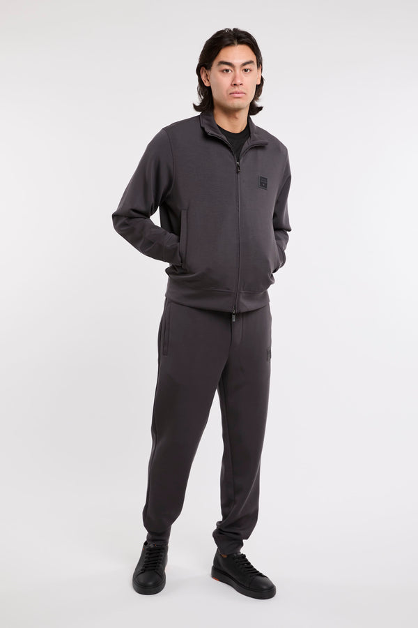 Emporio Armani Gray Jersey Tracksuit - 1