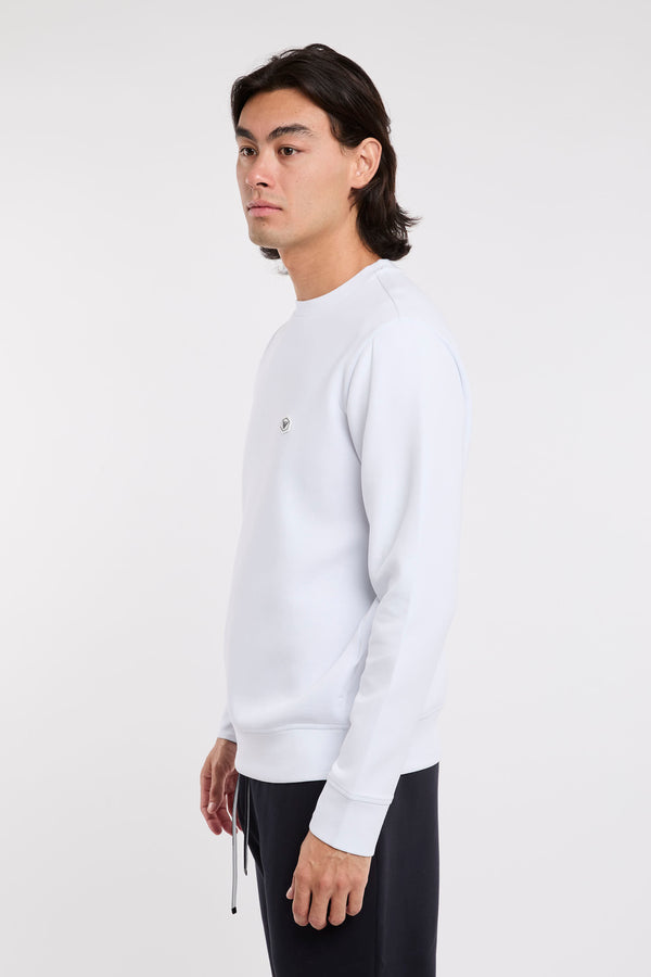 Emporio Armani Sweatshirt Double Jersey Weiß - 6