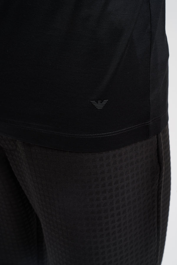 T-shirt in lyocell and cotton blend - 5