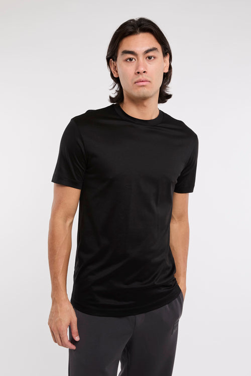 T-shirt in misto lyocell e cotone