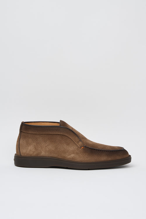 Santoni Stiefelette Suede Braun