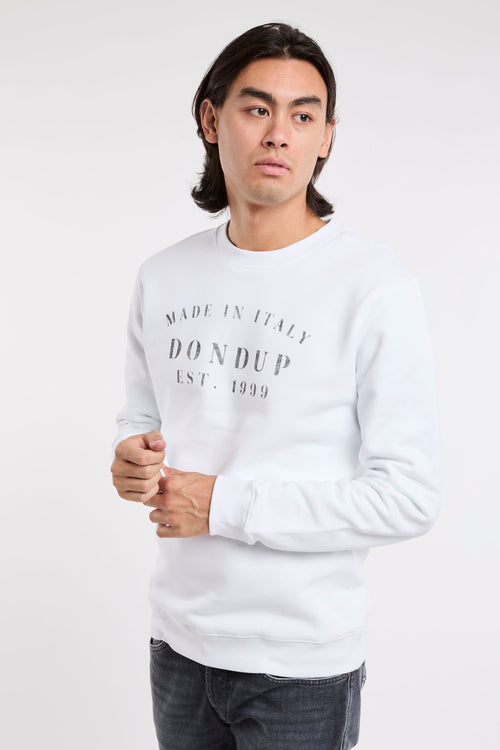 Dondup Cotton Sweatshirt White