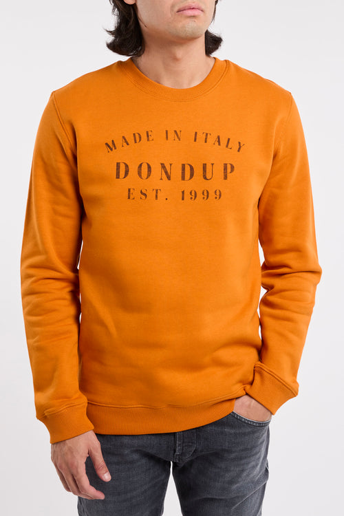 Dondup Orange Cotton Sweater-2