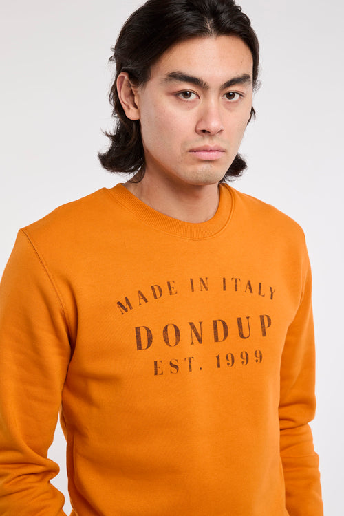 Dondup Orange Cotton Sweater